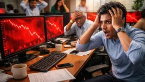 Why Stock Market Falling Sensex Nifty Crashes Factors Behind Market Decline Tcs Share Price Ipo Gmp