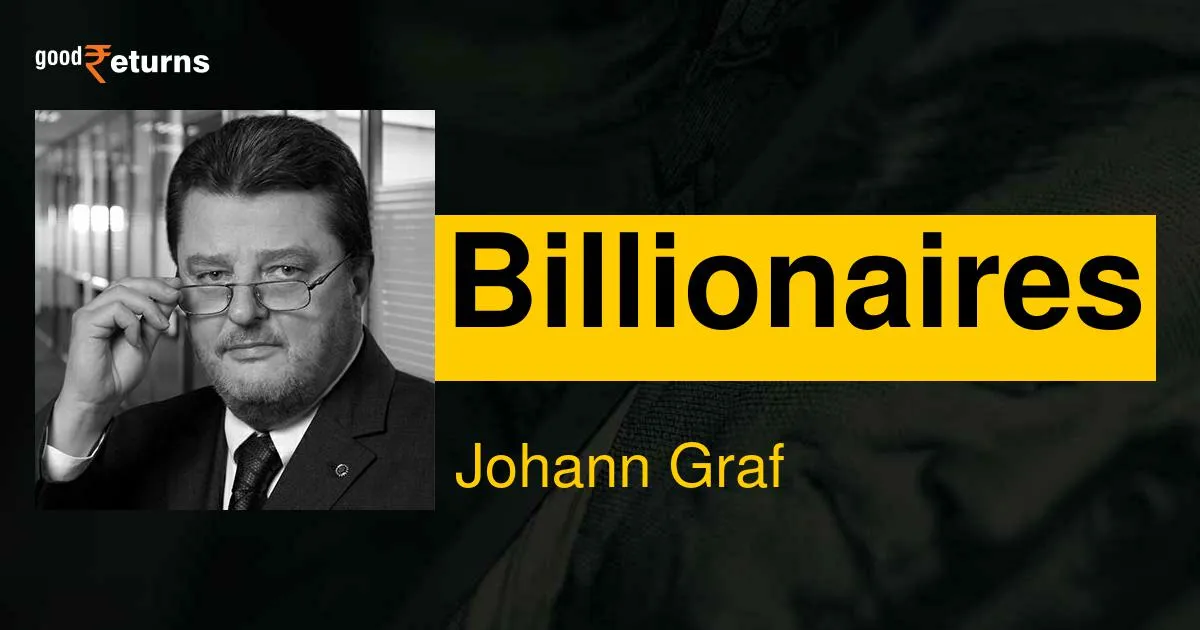 Johann Graf: Johann Graf Net Worth, Biography, Age, Spouse, Children