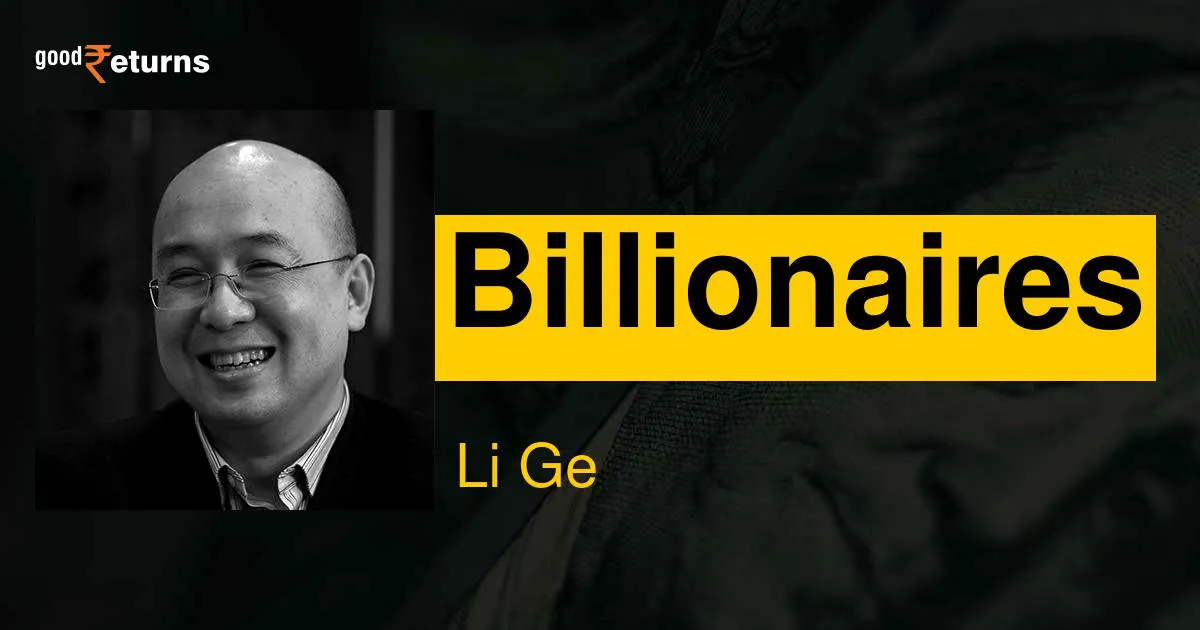 Li Ge: Li Ge Net Worth, Biography, Age, Spouse, Children & More ...