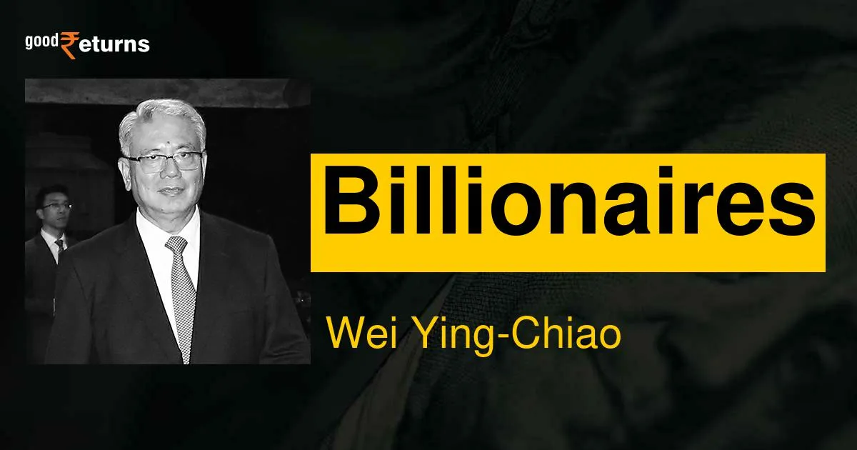 Wei Ying-Chiao: Wei Ying-Chiao Net Worth, Biography, Age, Spouse