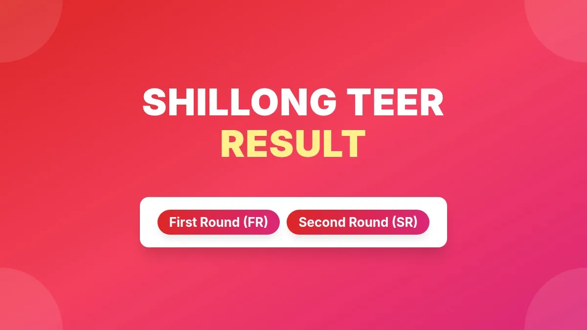 Shillong Teer Results Today On October 19, 2026 | Shillong Teer Today First & Second Round Results