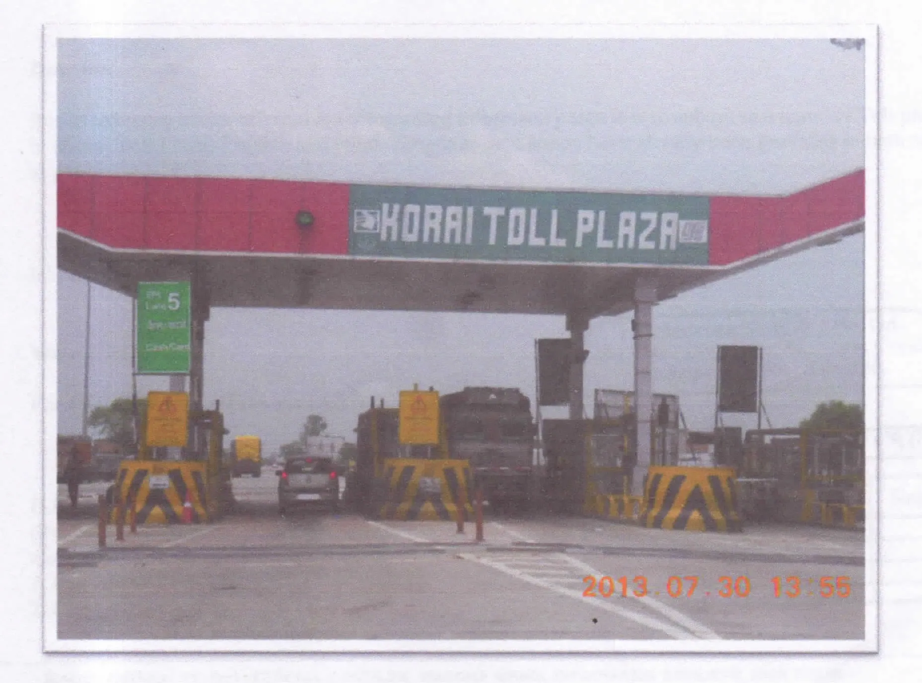 Korai Toll Plaza