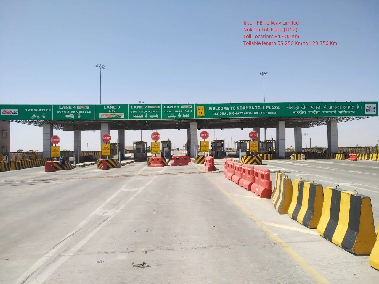 Nokhra Toll Plaza