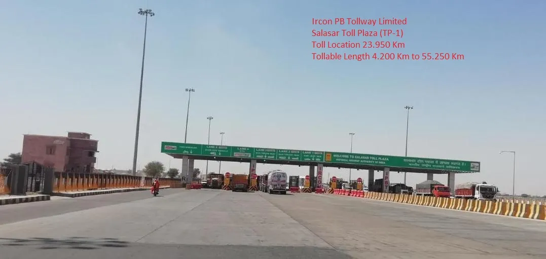 Salasar Toll Plaza