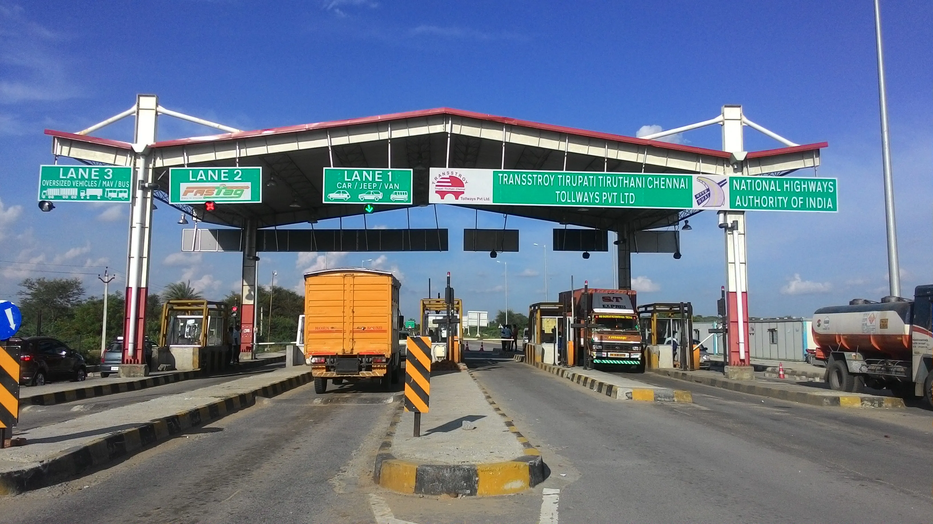 Pattaraiperumbudur (Temporary Tp) Toll Plaza