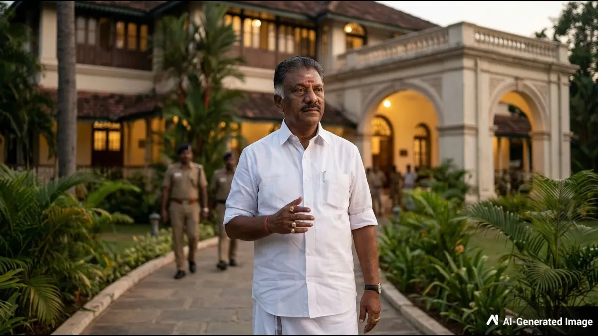 O. Panneerselvam: His Shocking Net Worth & 2026 Election Fate