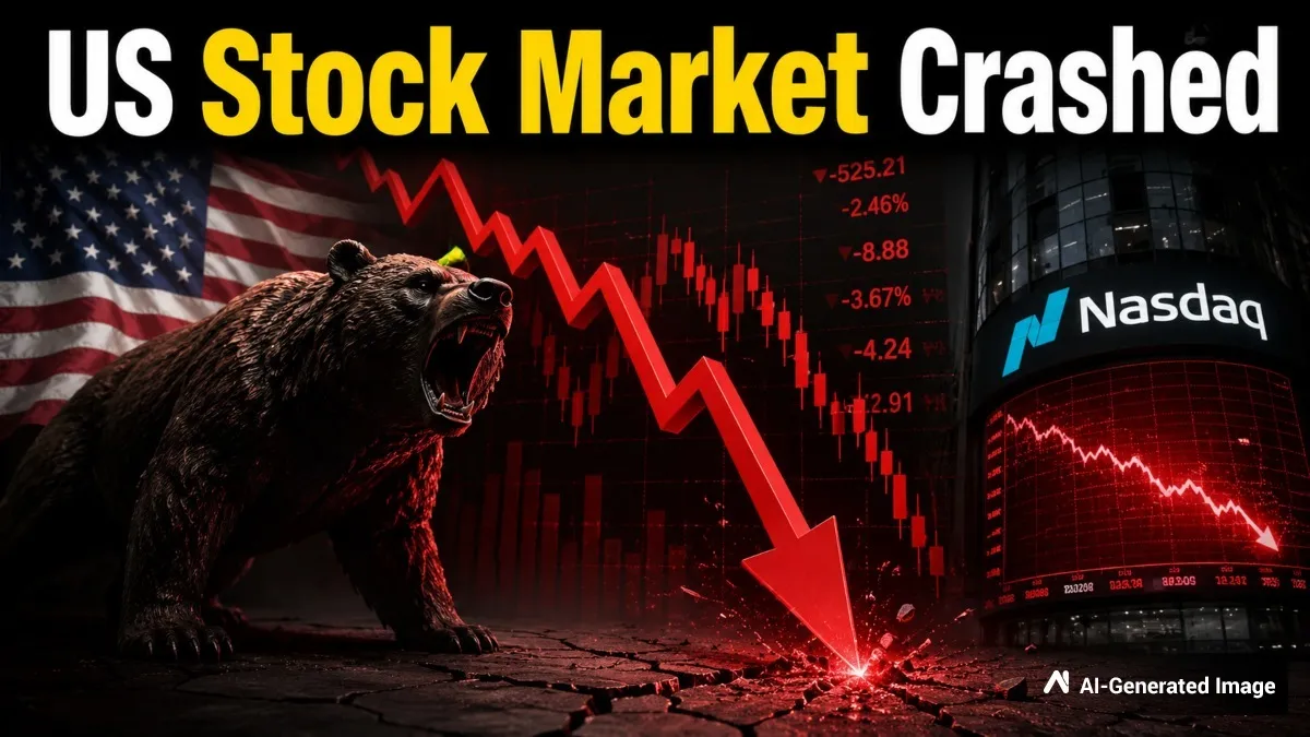 US Stock Market Crashed: Why Nasdaq 100 Fell 525 Points And Nasdaq Underperformed Dow Jones, S&P 500?