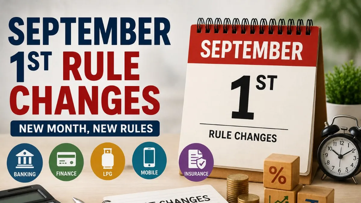 September 1st Rule Changes: LPG e-KYC, ITR Deadline, Car Price Hikes And Full List Of Changes