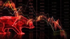 Indian Stock Market Crash Sensex Slides 2 200 Points Nifty Trades Below 23 750