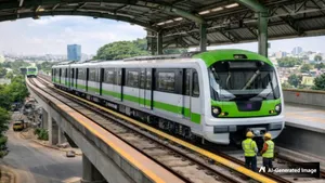 Bengaluru Namma Metro Green Line Gets New Train Soon Temporary Speed Restrictions Between Rv Road A