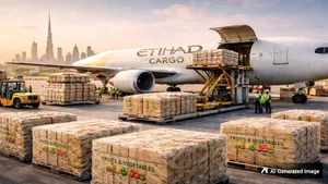Lulu Group Airlifts 80 000kg Of Indian Fruits And Vegetables To Uae On Etihad Cargo Flight To Keep S