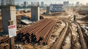 Bengaluru Suburban Railway Project Delays Crisis 011