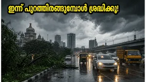 Bengaluru Yellow Alert Heavy Rain Traffic Updates May 29 2026 011