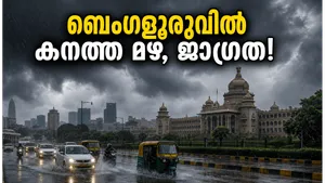 Bengaluru Rain Alert Imd Issues Orange Warning Traffic Congestion Expected 011