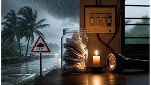 Kerala Rain Kseb Power Cuts Impact Ksfe Chitty Auctions 2026 011