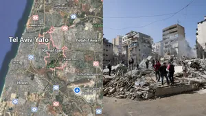 Iran Missile Barrage Hits Central Israel Ramat Gan Cluster Munitions Cause Widespread Damage Near T