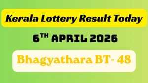 Kerala Lottery Bhagyathara Bt 48 Results Check Winning Numbers And Prize Claim Process Today 011