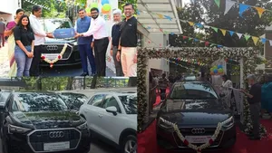 Refex Group Stuns Chennai Employees With Audi A4 Luxury Cars Giveaway