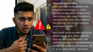 Extremely Severe Alert On Indian Phones What The Emergency Mobile Alert Means