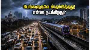 Bengaluru Heavy Rain Traffic Alert Imd Yellow Warning May 2026 011