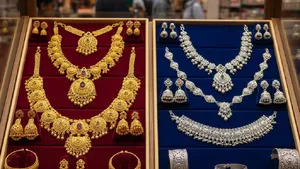 Gold Silver Rates Fall In Chennai 22k 24k 18k Prices Updated Today