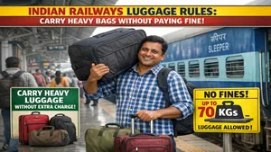 Indian Railways Luggage Rules Carry Heavy Bags Without Paying Fine