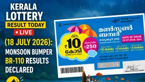 Monsoon Bumper Br 110 Lottery Results Today Check Your Winning Numbers Claim Your Mega Prize Don 011