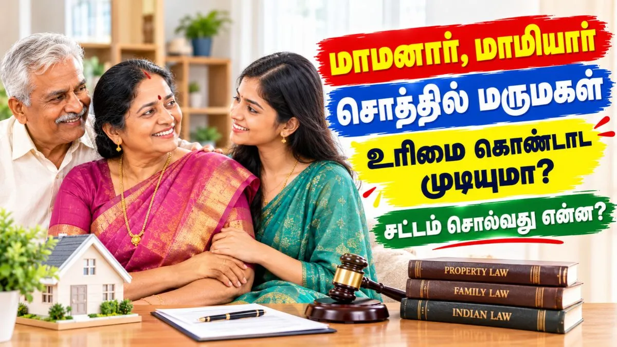 மாமனார், மாமியார் சொத்தில் மருமகள் உரிமை கொண்டாட முடியுமா? கணவரின் சொத்தில் பங்கு உண்டா? சட்டம் சொல்வது என்ன?