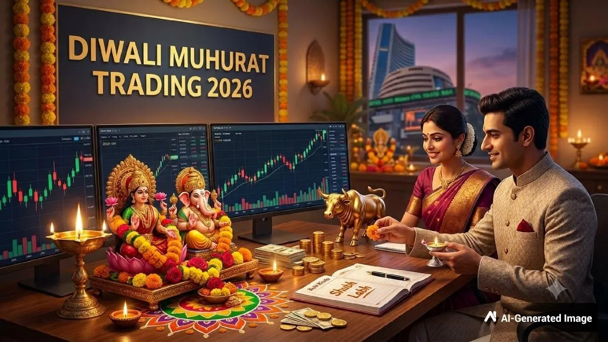 தீபாவளி முகூர்த்த வர்த்தகம் 2026: முதலீட்டாளர்களே இந்த நேரத்த குறிச்சு வச்சிக்கோங்க..!!