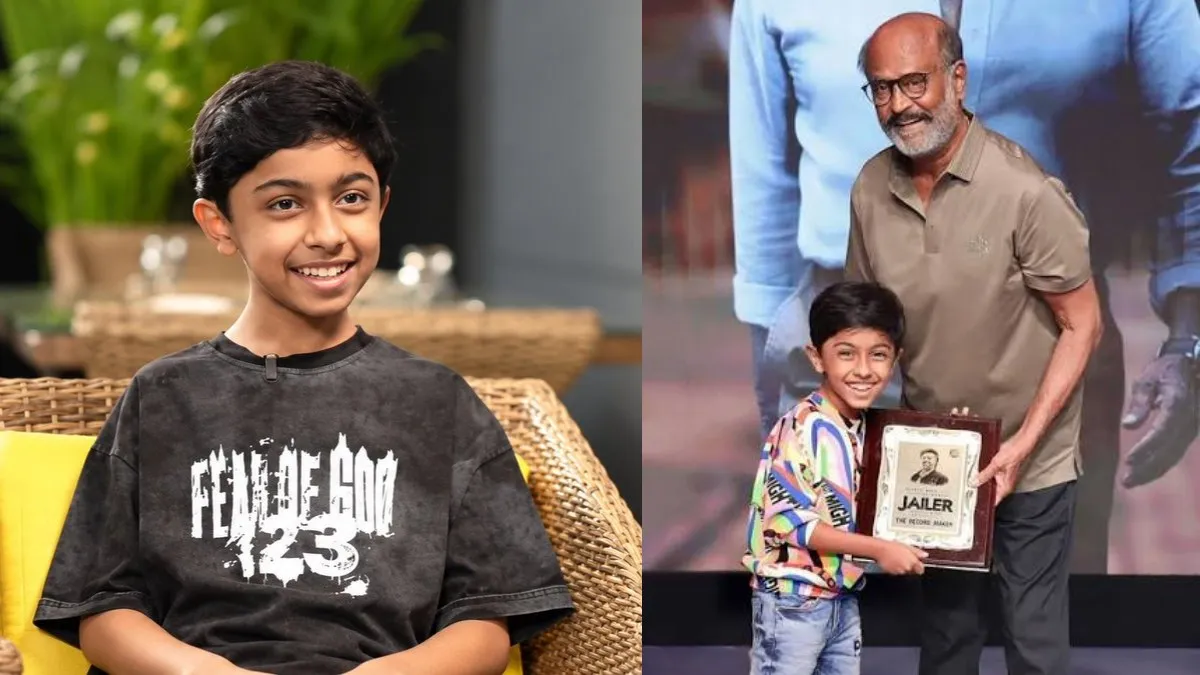 13 வயதிலேயே கோடிங்..!! இணையத்தை கலக்கும் ரஜினிகாந்த் பேரன் ரித்விக் ஜோதி ராஜ்..!!