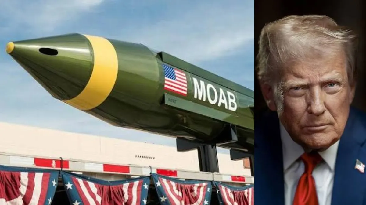ஈரான் போரில் பேராயுதத்தை கையில் எடுக்கும் டிரம்ப்? அது என்ன Mother of All Bombs?
