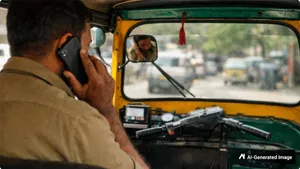 Bengaluru Techie Raises Alarm On Auto Drivers Cellphone Addiction