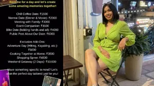 A Young Woman Not Only Posted On Social Media That She Would Come To Rentu But Also Attached A Price